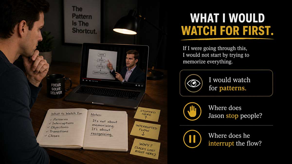 What I Would Watch For First What I Would Watch For First