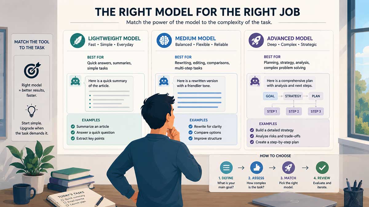Using the Wrong Model for the Task Using the Wrong Model for the Task