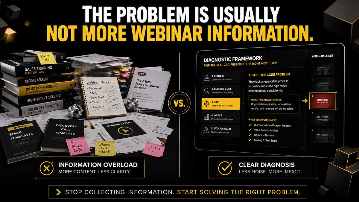 Information-overload-vs-clear-diagnosis