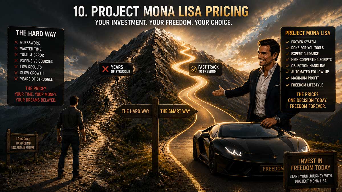 Project Mona Lisa Pricing Project Mona Lisa Pricing