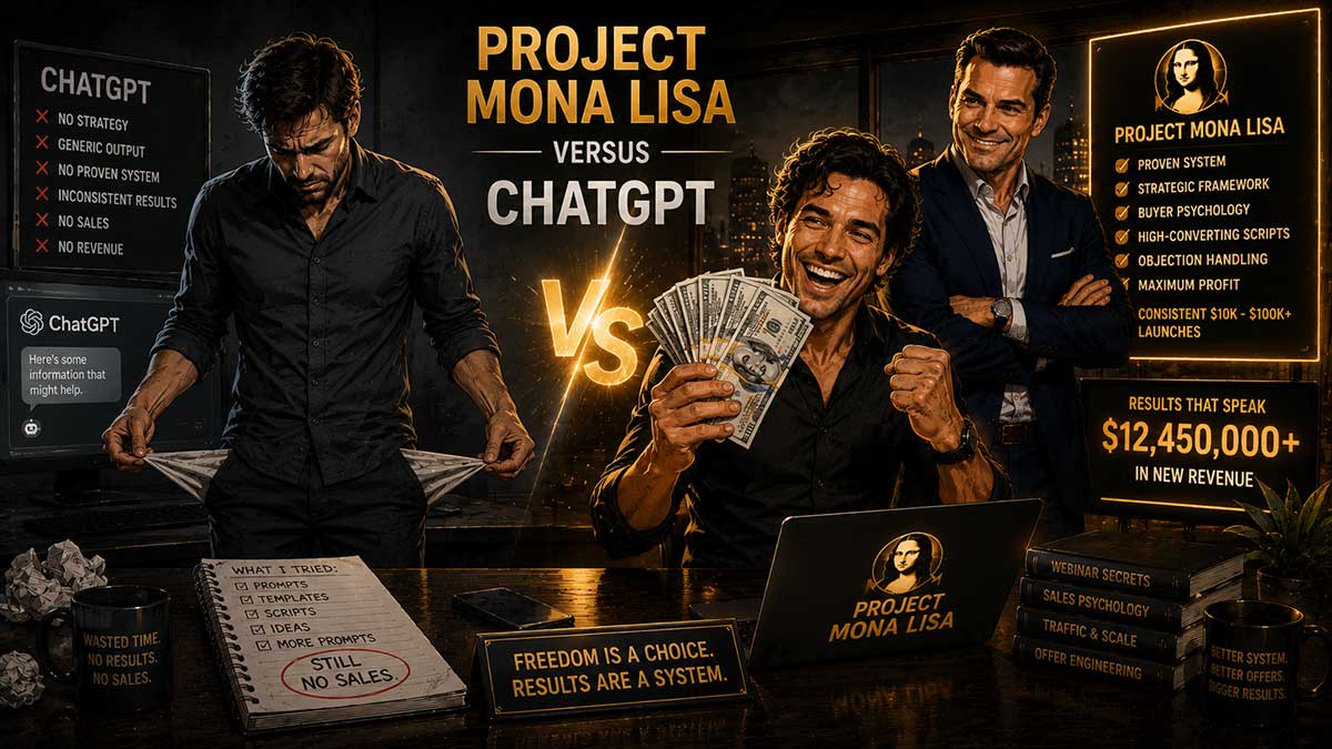 Project Mona Lisa Versus ChatGPT Project Mona Lisa Versus ChatGPT