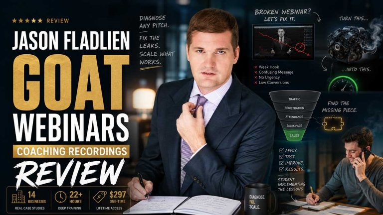 Jason Fladlien GOAT Webinars Coaching Recordings Review