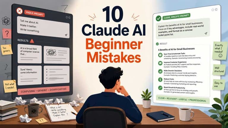10 claude AI beginner Mistakes