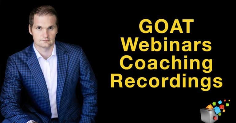 Jason Fladlien GOAT Webinars Coaching Recordings review
